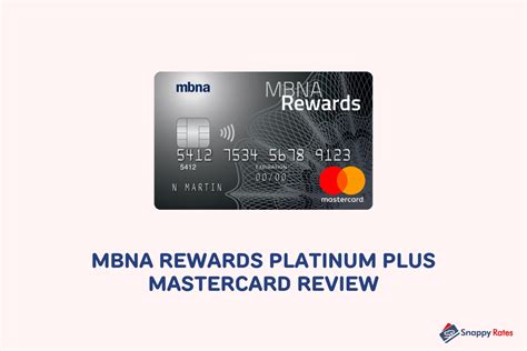 mbna platinum plus credit card